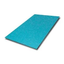 Factory price ss304 No.4 N4 finish stainless steel sheet in PVD jade green color coated