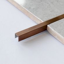 Customized Color Grade 201 304 316 Antique Hairline Finish Stainless Steel U Profile Section